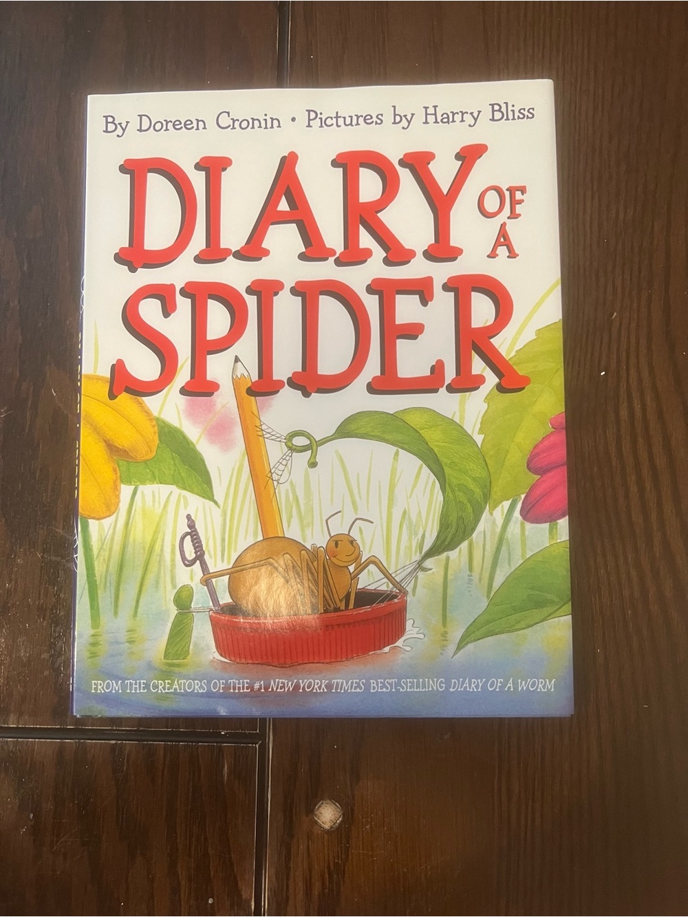 Diary of a Spider by Doreen Cronin - Children's Picture Book Hardcover